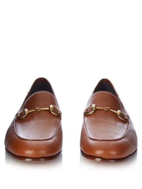 gucci loafers light brown|gucci brixton loafer men.